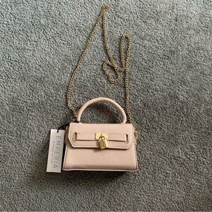 Emperia small pink clutch crossbody purse